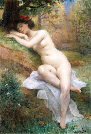 Naked Woman in the Forest