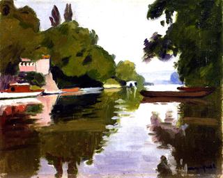 The Marne at Chennevières