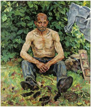Portrait of the mole-catcher Fedor Petrovich