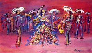Mexican Dancer and Orchestra