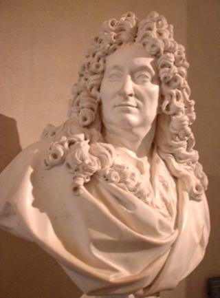 Nicholas Boileau (bust)
