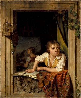 Painting and Music (Portrait of the Artist's Son)