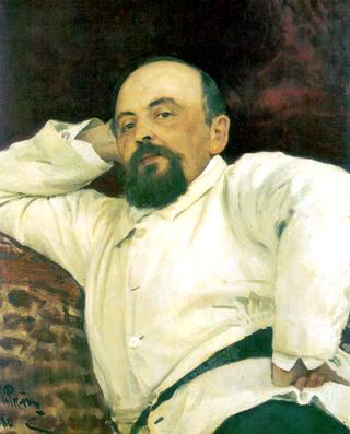 Portrait of Savva Mamontov.