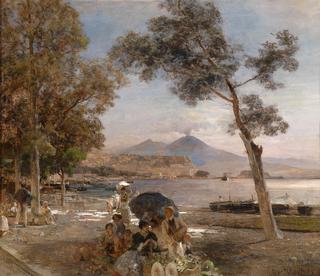 Evening at the Gulf of Naples
