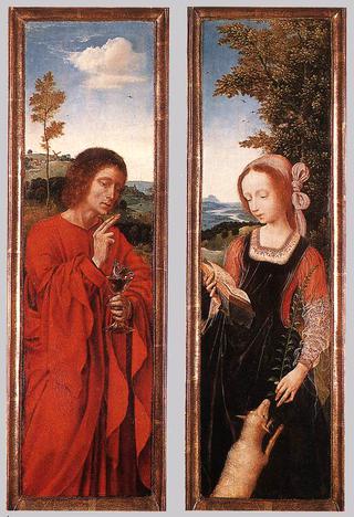 Saint John the Baptist and Saint Agnes
