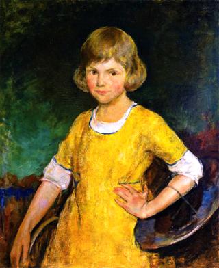 Young Girl in Yellow