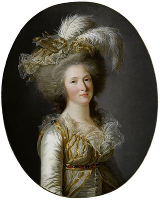Portrait of a Elisabeth Philippine Marie Hélène de Bourbons