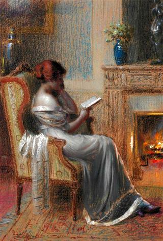 Reading By The Fire
