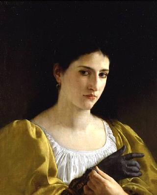 Lady with a Glove