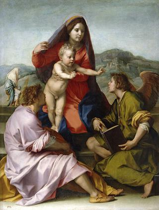 圣母子与圣马太和天使