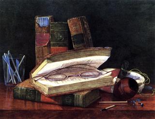 Still LIfe with Books and Spectacles