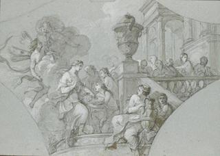 Psyche Hosted by the Nymphs on the Threshold of the Palace of Love