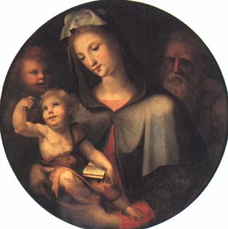 The Holy Family with a Young Saint John the Baptist