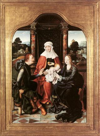 圣安妮与圣母和圣婴以及圣约阿希姆