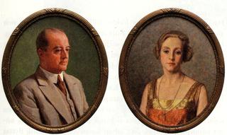 Portrait of Harald and Karin Linde