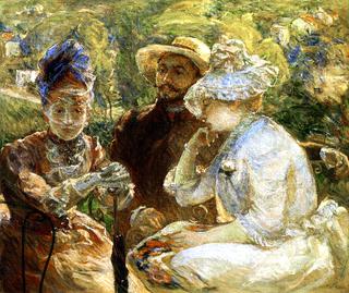 On the Terrace at Sevres