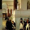 拿破仑参观卢浮宫的楼梯（细节）