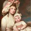 亨利·安斯利夫人和她的孩子的画像