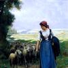 年轻的牧羊女