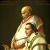 教皇庇护七世和卡普拉枢机主教的肖像