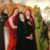 圣母，传福音的圣约翰，两个女圣徒和圣多明尼克德古兹曼