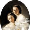奥尔加和瓦瓦拉·阿拉波夫的肖像