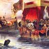 红衣主教黎塞留在罗纳河上的国家驳船