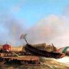 1810年5月2日，拿破仑在安特卫普兵工厂参加80炮“弗里德兰”号的发射仪式