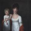 夏洛特·乌尔里克·冯·罗森克兰茨男爵夫人和女儿阿克塞琳的肖像