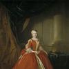 披着波兰服装的萨克森公主玛丽亚·阿玛莉亚的肖像