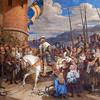 古斯塔夫瓦萨进入斯德哥尔摩，1523年