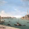 Venice: the Bacino di San Marco looking east with the Punta della Dogana and San Giorgio Maggiore
