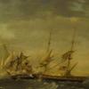 美国黄蜂单桅帆船对英国海军单桅帆船的捕获