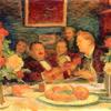 At K. A. Korovin's: 'old-time songs'