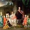 大公皮埃特罗利奥波多和他的妻子以及他们的前八个孩子