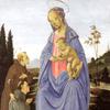 圣母子与帕多瓦的圣安东尼和一个修士