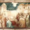Scenes from the Life of St John the Evangelist: 2. Raising of Drusiana (Peruzzi Chapel, Santa Croce, Florence)