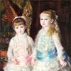 粉色和蓝色，卡亨·德·安弗斯的女儿们