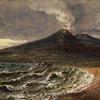 从卡斯泰拉姆马雷海岸看维苏威火山
