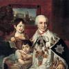 格里戈里·科舍列夫伯爵和孩子们的画像