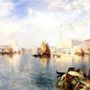 威尼斯，大运河和总督的宫殿