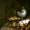 Pronk Still Life with Holbein Bowl, Nautilus Cup, Glass Goblet and Fruit Dish