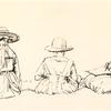 艺术家的母亲和姐妹，坦纳草地，西希特利，苏塞克斯