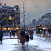 Place Pigalle, Winter Evening