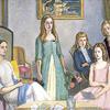 安吉丽卡·加内特和她的四个女儿
