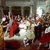 布鲁特斯劝诫罗马人为卢克雷蒂亚的死报仇