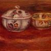 糖碗和陶器碗