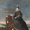 骑马的奥地利玛格丽塔女王