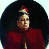 女演员G.N.费多托娃的肖像