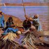 埃及人从尼罗河中取水